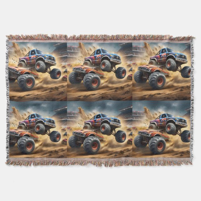 Couverture Chaos sur les roues : Monster Truck Smash Derby (Devant)