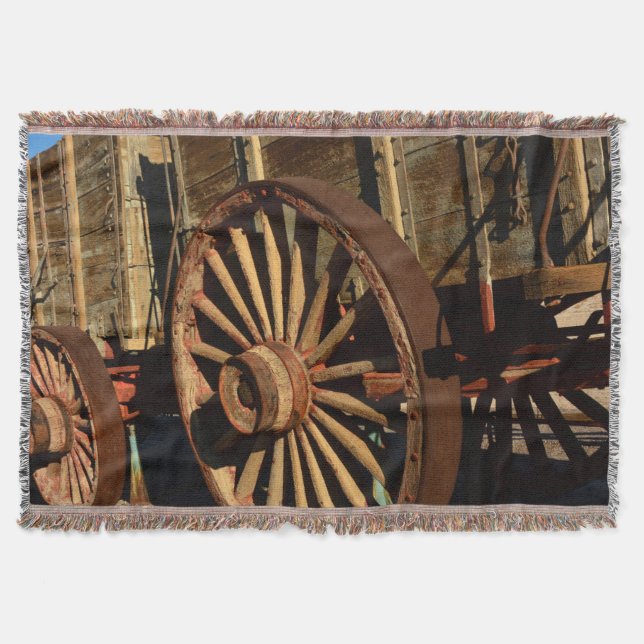 Couverture chariot antique de train de mules (Devant)