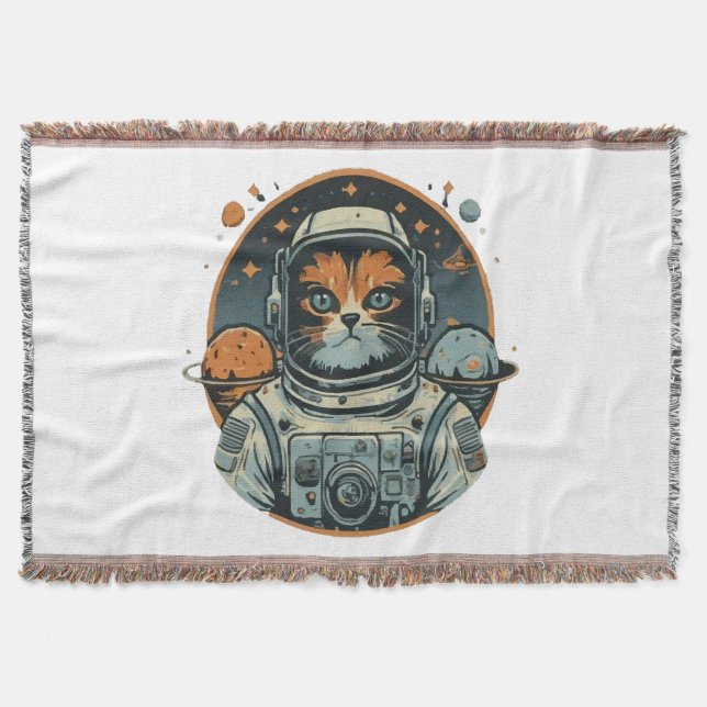 Couverture Chat-astronaute sur les Astéroïdes (Devant)