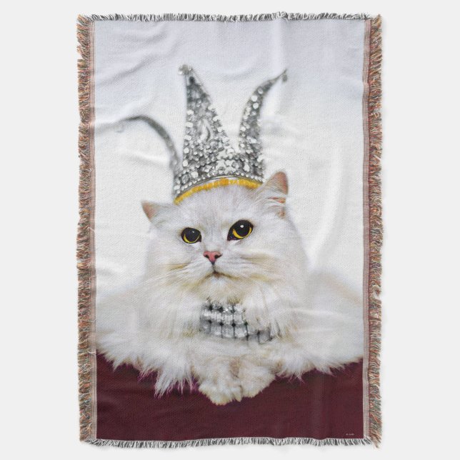 Couverture Chat dans une couronne (devant Vertical)