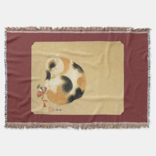 Couverture Chat de calicot japonais, Hanabusa Itchō