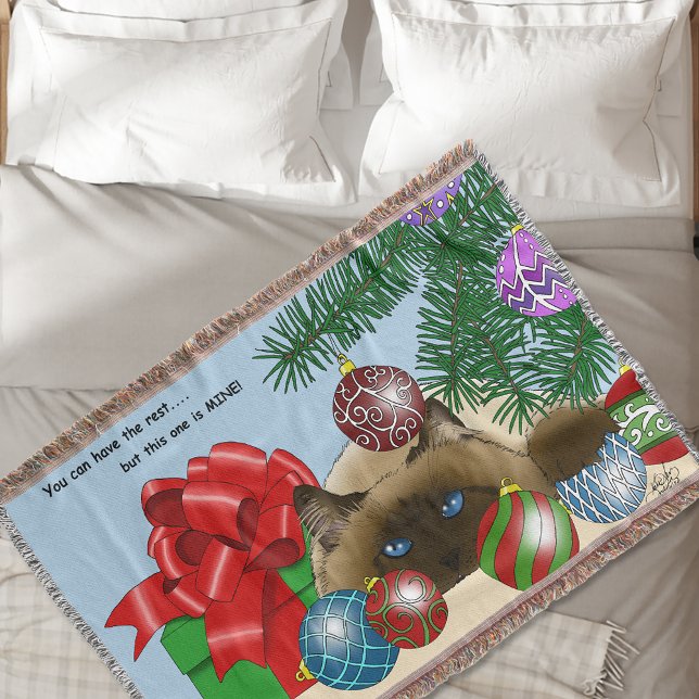 Couverture Chat d'ornement de Noël (Créateur téléchargé)