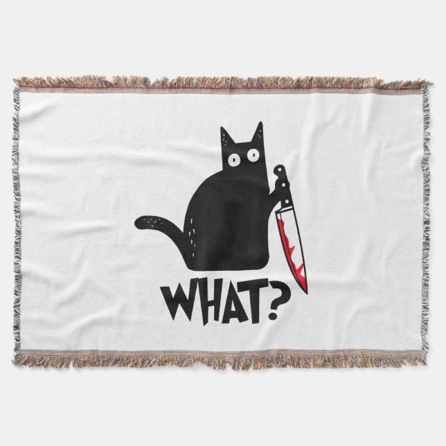 Couverture Chat Qu'est-ce que_ Drôle Chat Noir  (Devant)