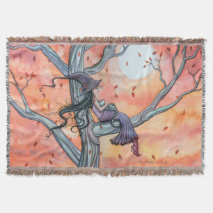 Couverture Chat-sorcier Imaginaire automne Halloween Art