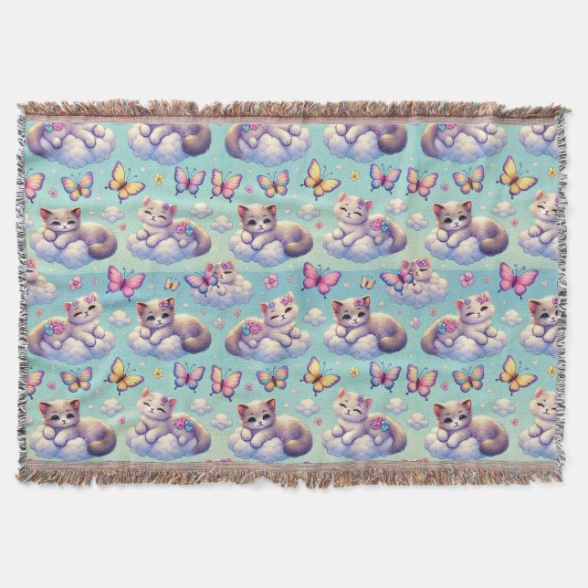 Couverture Chatons adorables et papillons (Devant)