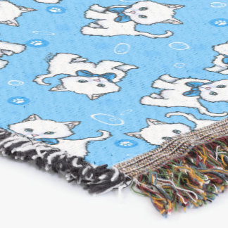 Couverture Chatons Lance Blanche