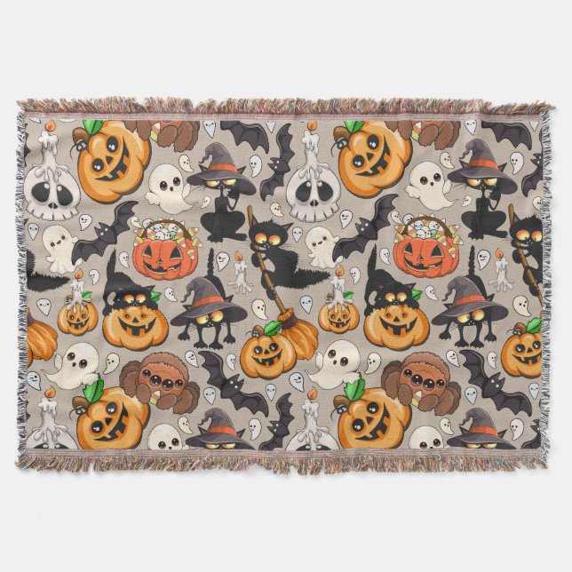 Couverture Chats drôles de Halloween fête (Devant)
