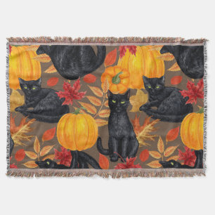 Couverture Chats noirs et citrouilles 2