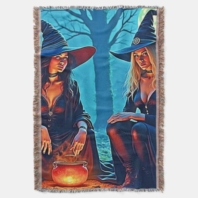 Couverture Chaudière ensorcelée des sorcières mystiques (devant Vertical)