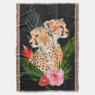 Couverture Cheetah Bouquet