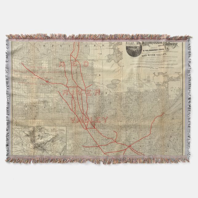 Couverture Chemin de fer de St Paul, de Minneapolis et de (Devant)