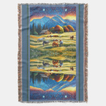 Cheval dans la prairie de fleurs sauvages de la fe