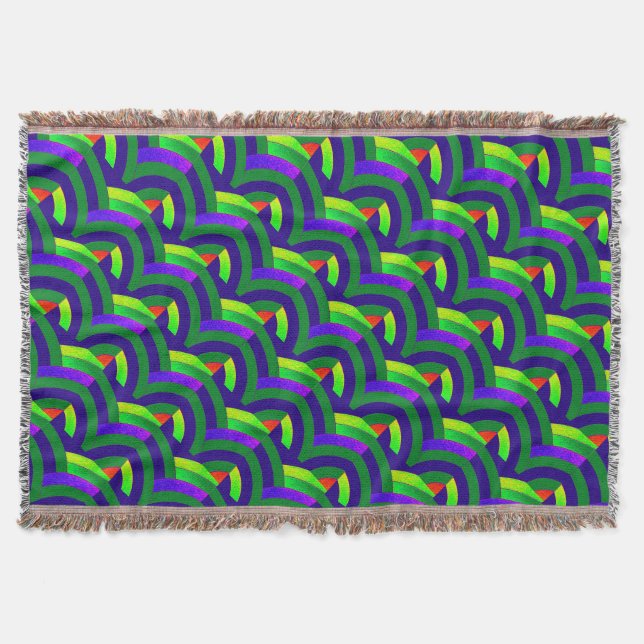 Couverture chevrons élégants modernes stylés (Devant)