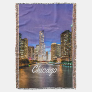 Couverture Chicago Illinois City La Nuit