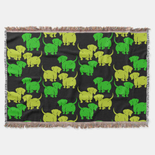 Couverture Chien allemand Dachshund Motifs