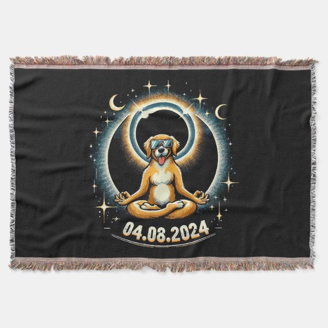 Couverture Chien de l'éclipse solaire 2024 (Devant)