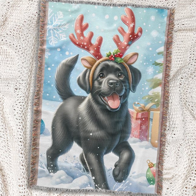Couverture Chien de Noël Chien de Noël Chien du Labrador Joue (Créateur téléchargé)