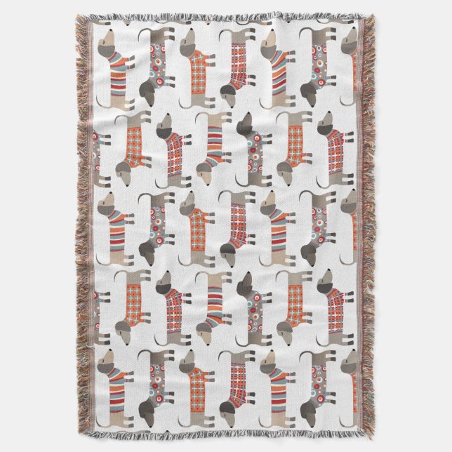 Couverture Chien de saucisse Dachshund (devant Vertical)