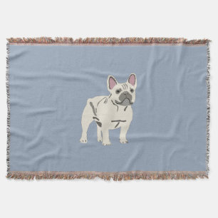 Couverture Chien mignon, bouledogue français