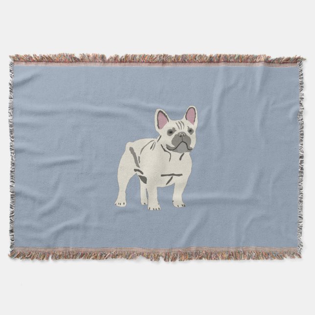 Couverture Chien mignon, bouledogue français (Devant)