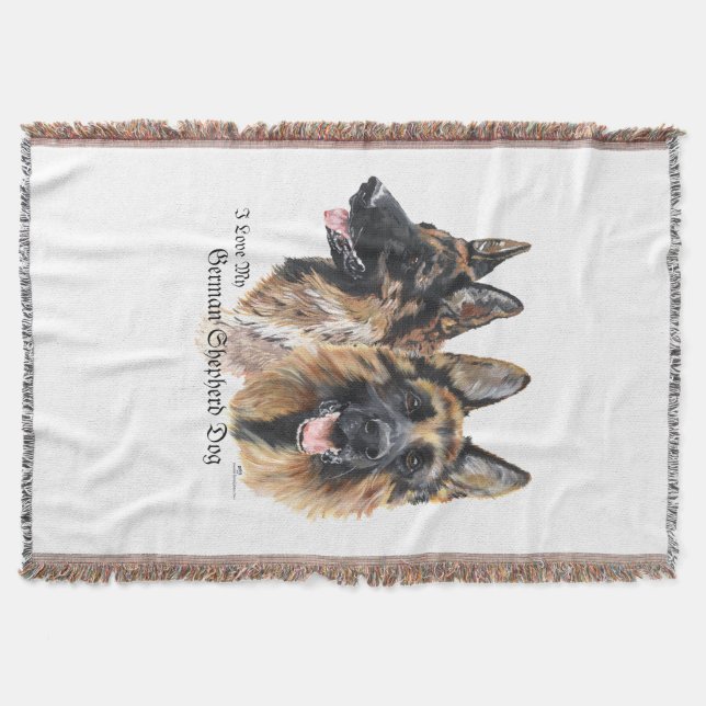 Couverture Chiens de berger allemands (Devant)
