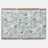 Chiens de comptage sur le bleu de verre de mer