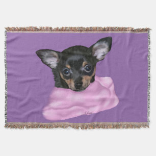 Couverture Chihuahua Noir et Tan Chihuahua