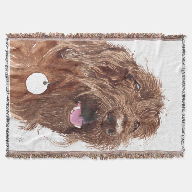 Couverture Chocolat Labradoodle (Devant)