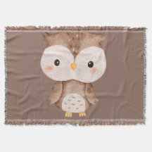 Chouette Marron Mignonne