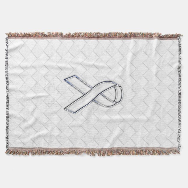 Couverture Chrome White Ribbon Sensibilisation sur les Checke (Devant)