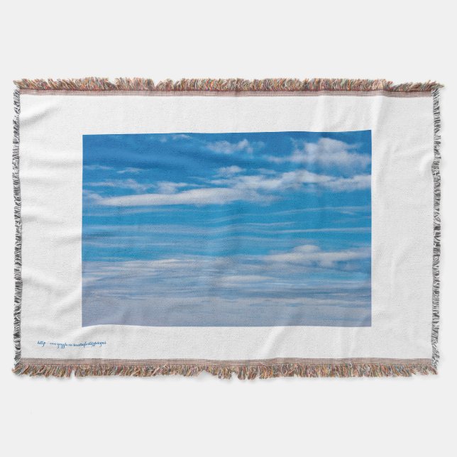 Couverture Ciel bleu avec flux nuageux (Devant)