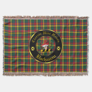 Couverture Cimier de clan Buchanan et Tartan Thon