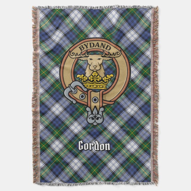 Couverture Cimier du clan Gordon sur tartan de cérémonie (devant Vertical)