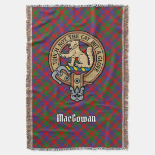 Couverture Cimier du clan MacGowan sur tartan