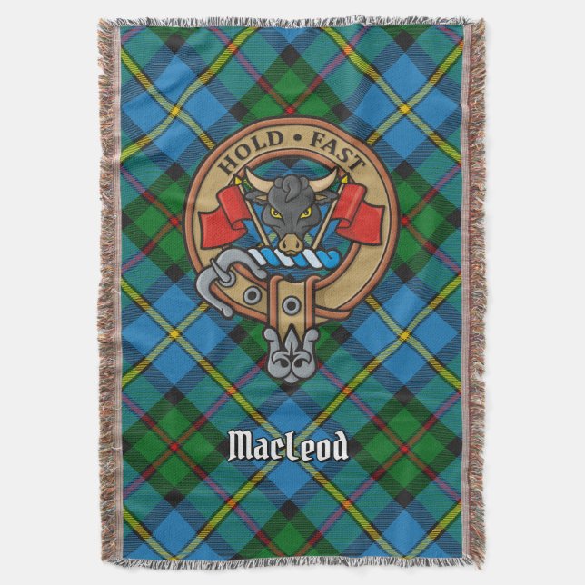Couverture Cimier du clan MacLeod sur tartan de chasse (devant Vertical)