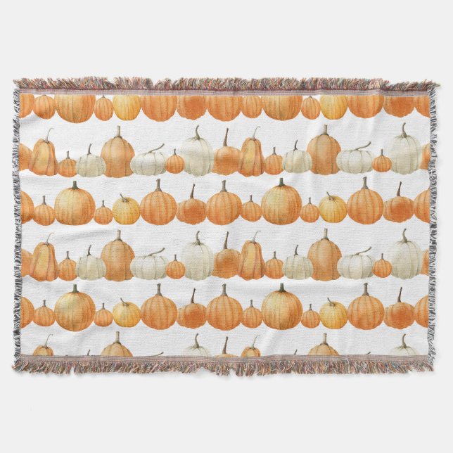 Couverture Citrouille d'automne : Motif d'illustration aquare (Devant)