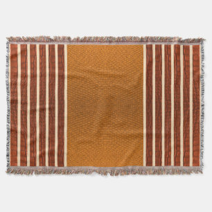 Couverture Citrouille & Rouille Cuir de serpent exotique faux