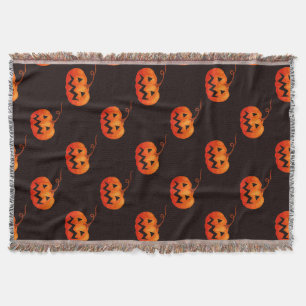 Couverture Citrouilles d'Halloween, Citrouilles Orange Farce 