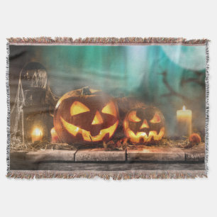 Couverture Citrouilles d'Halloween et chauves-souris