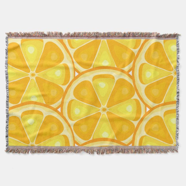 Couverture Citrus TROPICAL SUMMER FRUIT Orange citrons tranch (Devant)