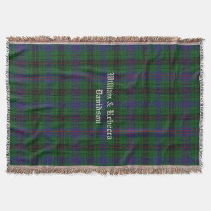 Couverture Clan Davidson Tartan Plaid Custom Thelot Blanket