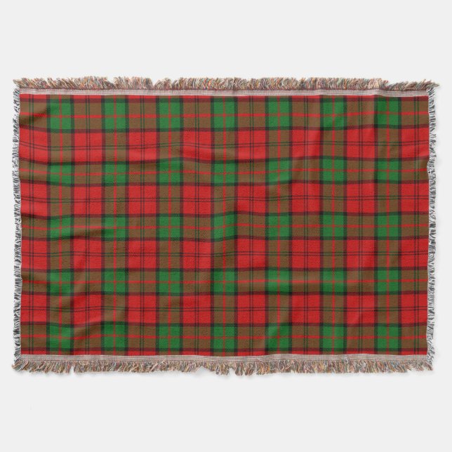 Couverture Clan écossais Dunbar Tartan Plaid (Devant)