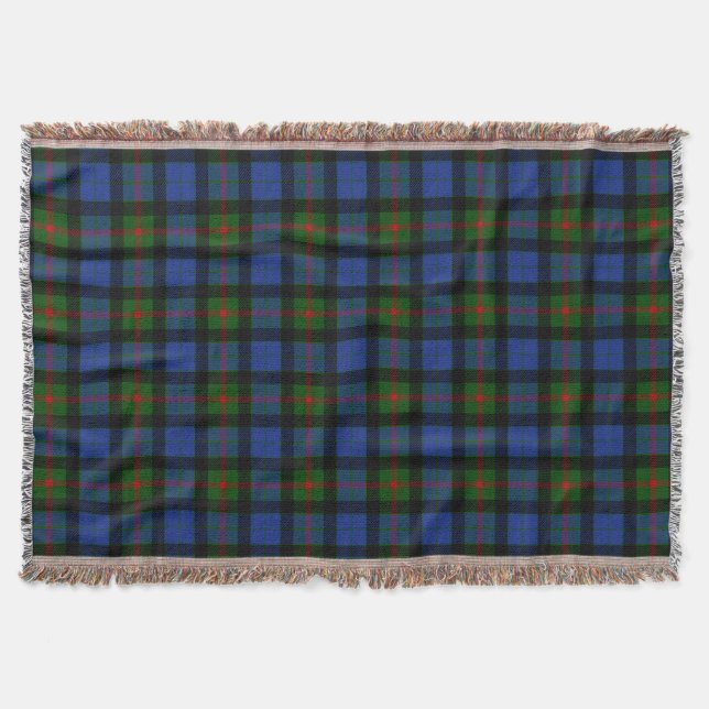 Couverture Clan écossais Gunn Tartan Plaid (Devant)