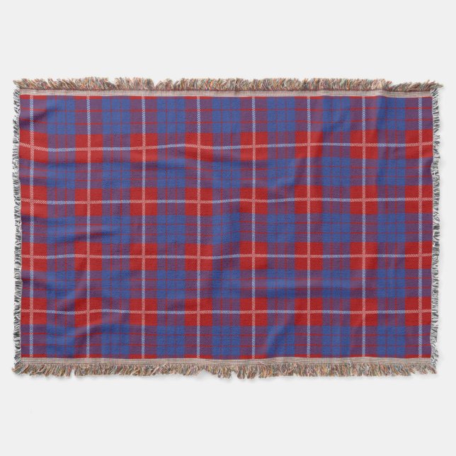 Couverture Clan écossais Hamilton Tartan Plaid (Devant)