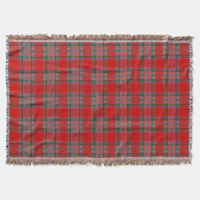 Couverture Clan écossais MacBean Tartan Plaid (Devant)