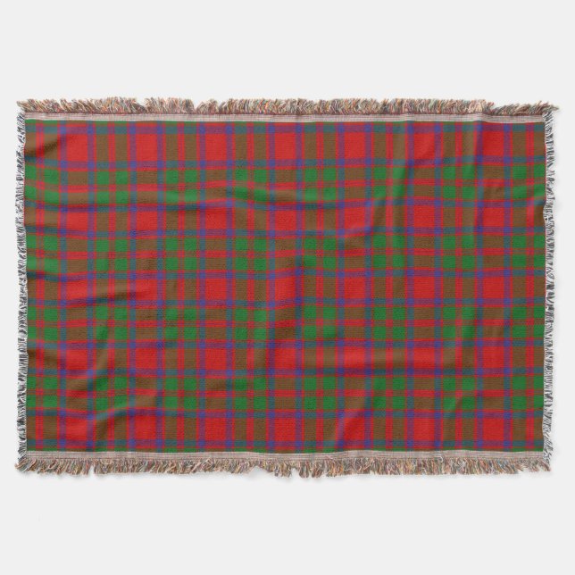 Couverture Clan écossais MacIntosh Tartan Plaid (Devant)