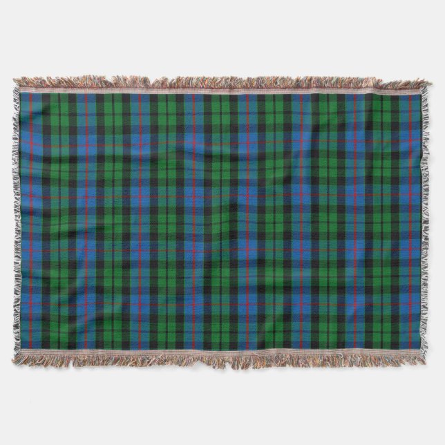 Couverture Clan écossais Morrison Tartan Plaid (Devant)
