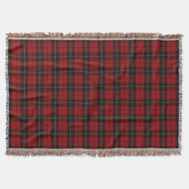Couverture Clan écossais Wallace Tartan (Devant)