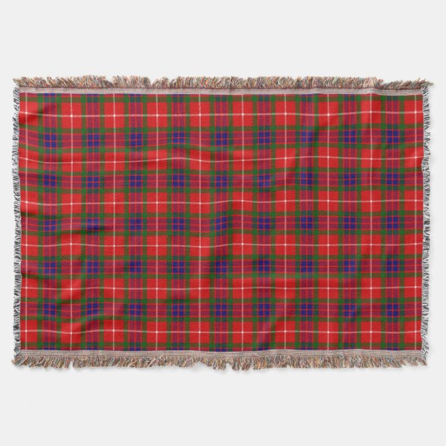 Couverture Clan Fraser Tartan (Devant)