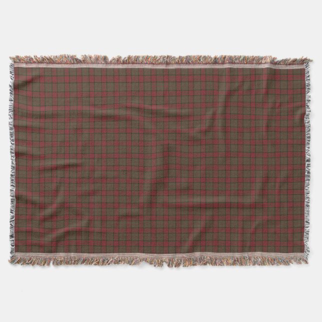 Couverture Clan Maxwell Tartan de chasse Patinée (Devant)